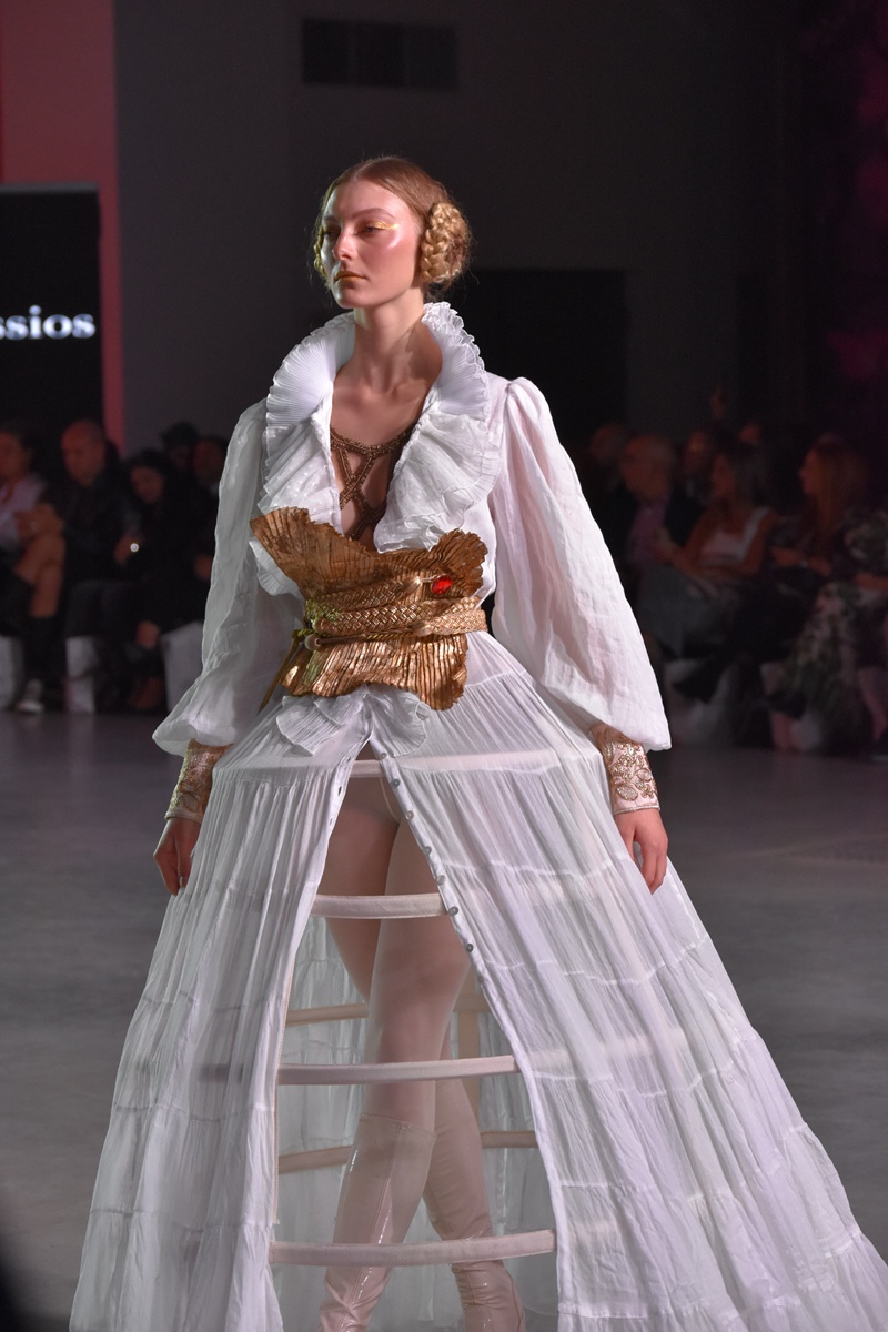 Dimitris Dassios fashion show during the Official Fashion Week in Athens, Greece.