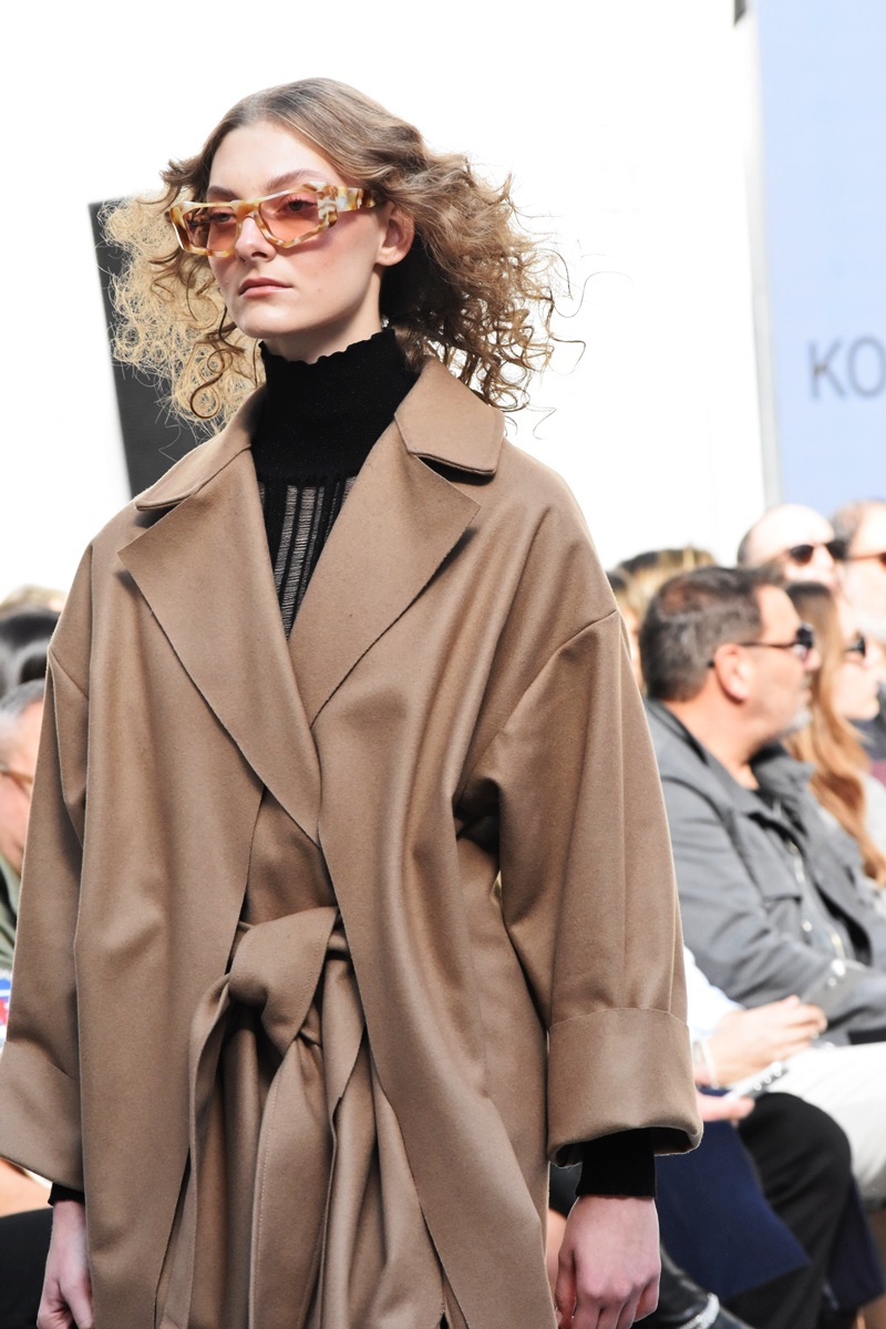 Ioanna Kourbela fashion show during the Official Fashion Week in Athens, Greece.