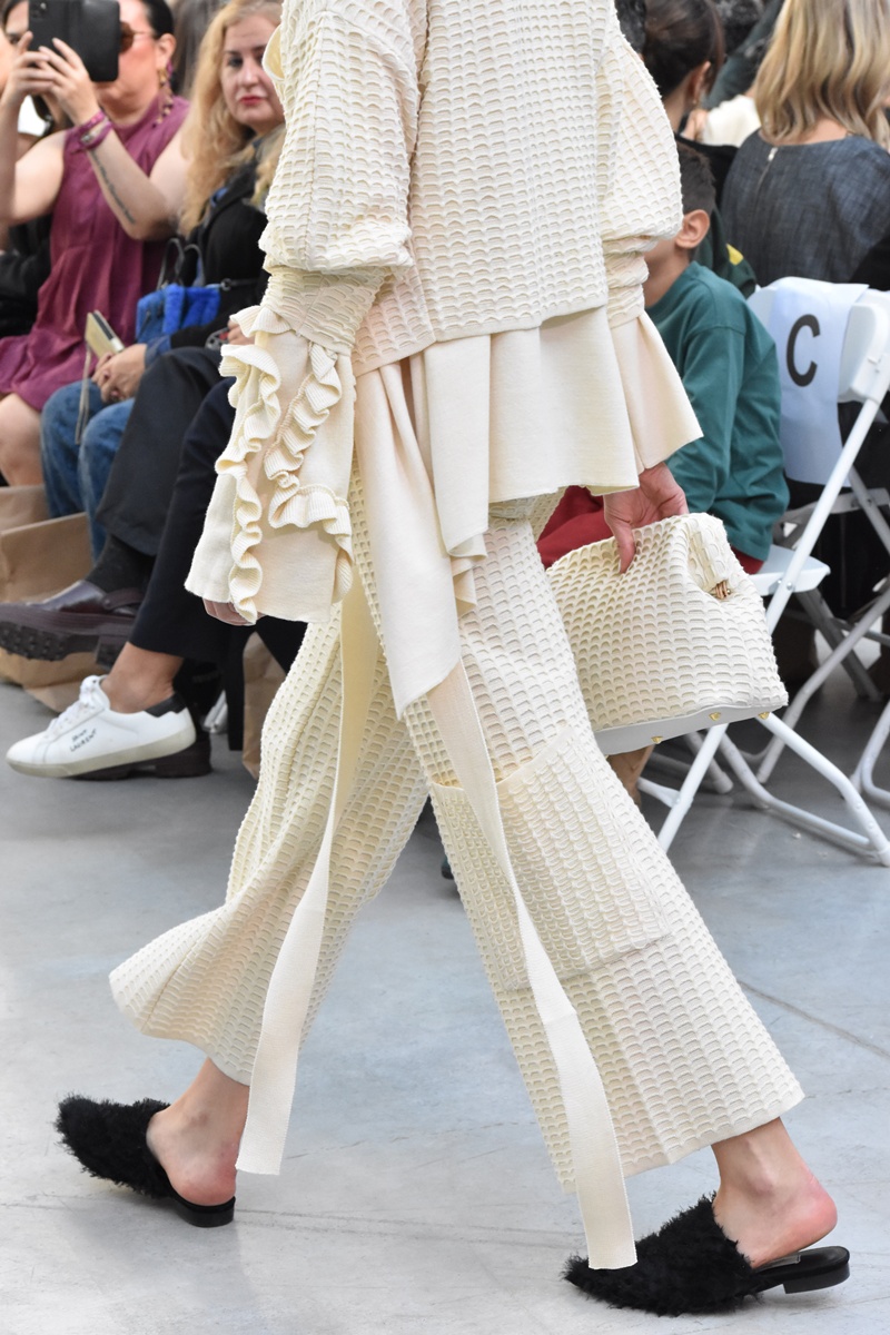 Ioanna Kourbela's fashion show during the Athens Fashion Week 2025 at Kapnergostasio, Athens, Greece.