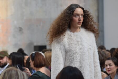 IOANNA KOURBELA fashion show during the Athens Fashion Week, 11-17 November 2025, at Kapnergostasio, Athens, Greece.