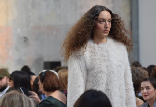 IOANNA KOURBELA fashion show during the Athens Fashion Week, 11-17 November 2025, at Kapnergostasio, Athens, Greece.