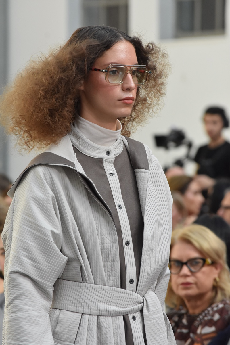 Ioanna Kourbela's fashion show during the Athens Fashion Week 2025 at Kapnergostasio, Athens, Greece.