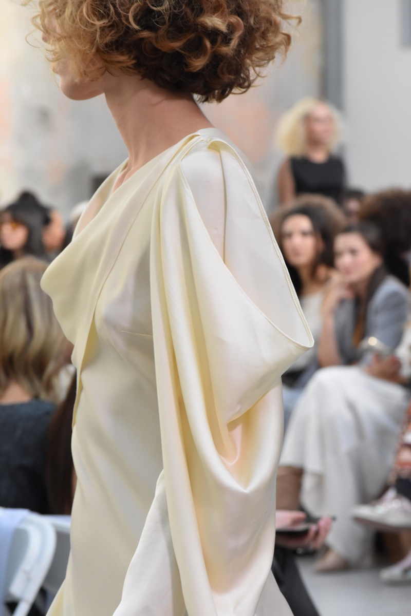 Ioanna Kourbela's fashion show during the Athens Fashion Week 2025 at Kapnergostasio, Athens, Greece.