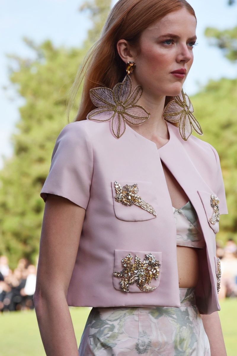 Vassilis Zoulias' fashion show during Athens Fashion Week at Golf Glyfada, Athens.