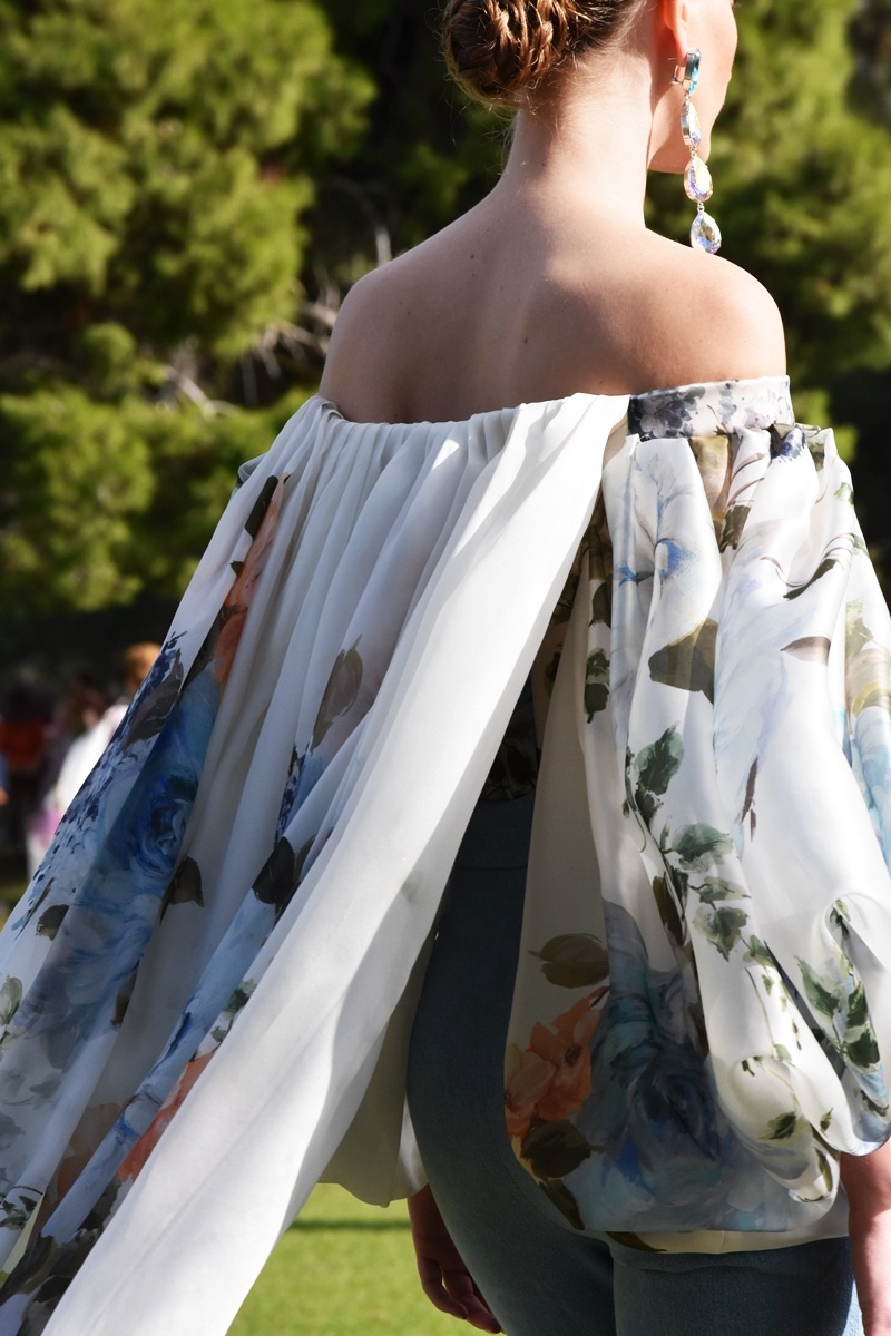 Vassilis Zoulias' fashion show during Athens Fashion Week at Golf Glyfada, Athens.