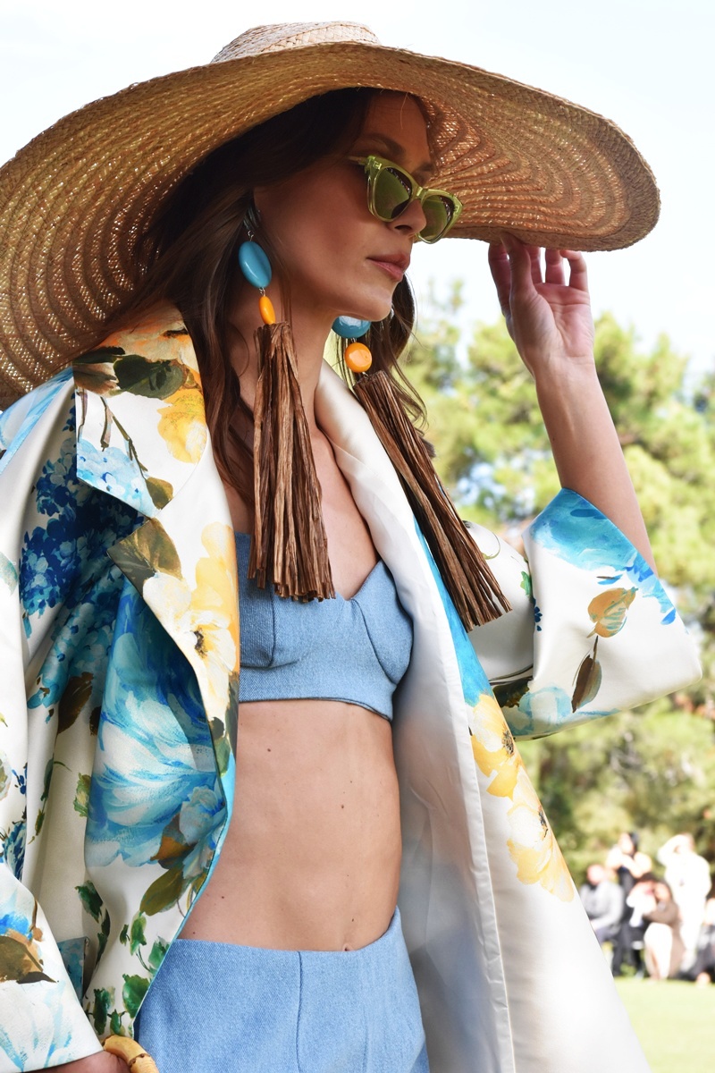 Vassilis Zoulias' fashion show during Athens Fashion Week at Golf Glyfada, Athens.