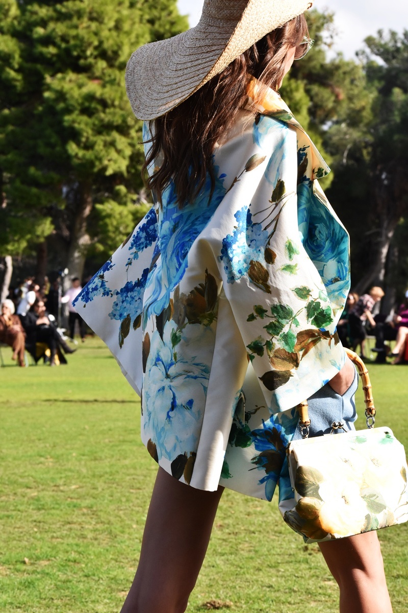 Vassilis Zoulias' fashion show during Athens Fashion Week at Golf Glyfada, Athens.