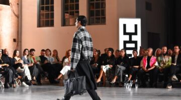 Yiorgos Eleftheriades fashion show during the Athens Fashion Week, 11-17 November 2025, at Kapnergostasio, Athens, Greece.