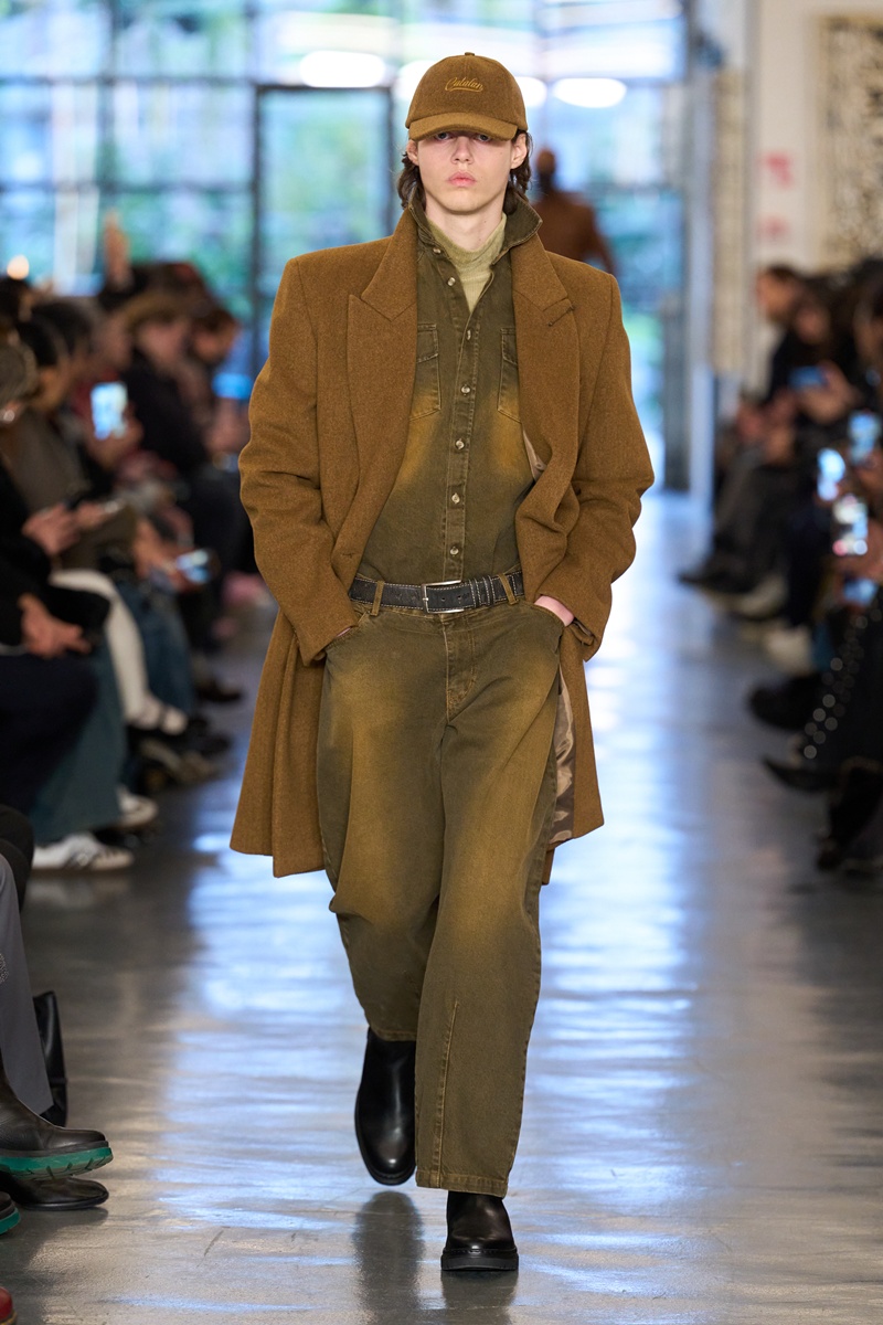 David Catalan Fall Winter 2026 fashion show at Milan Fashion Week 16-20 January 2026.