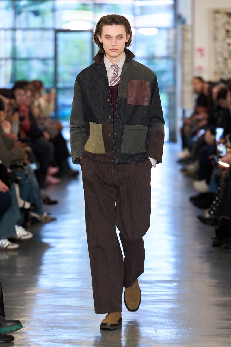 Patchwork,"ASSEMBLED" David Catalan's Fall/Winter 2026 collection during the Milan Fashion Week Men's, 16-20 January 2026.