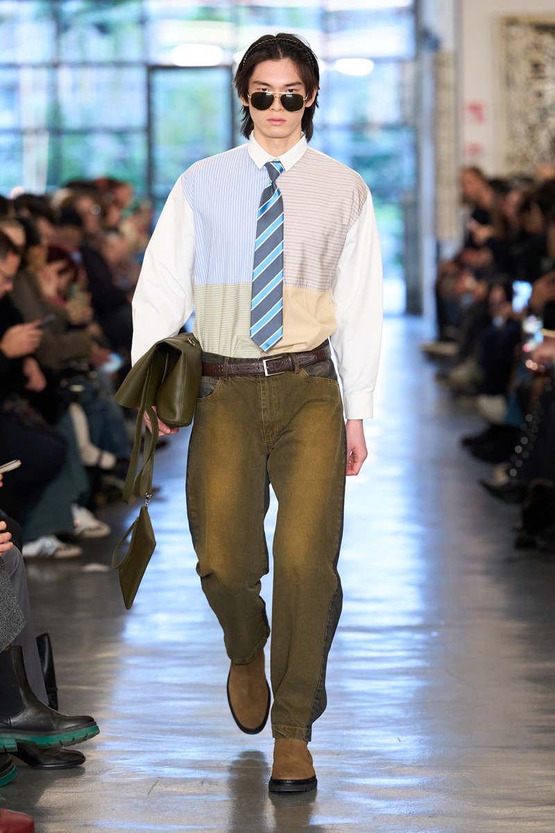  David Catalan Fall/Winter 2026 fashion show during the Milan Fashion Week Men's, 16-20 January 2026.