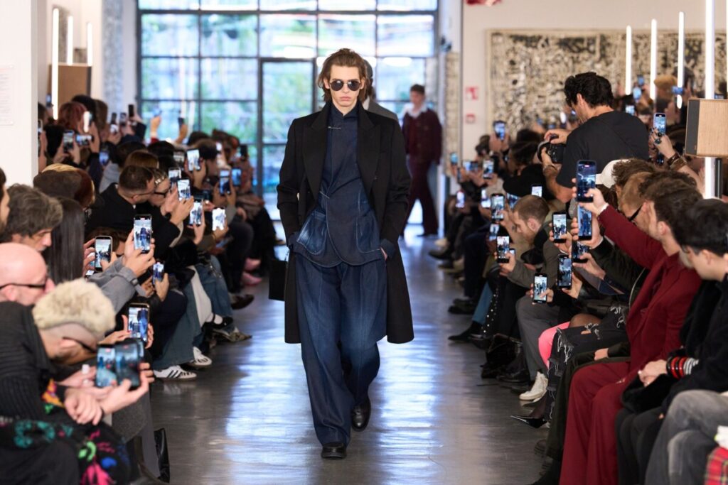 David Catalan catwalk at the Milano Fashion Week Men's 16-20 January 2026
