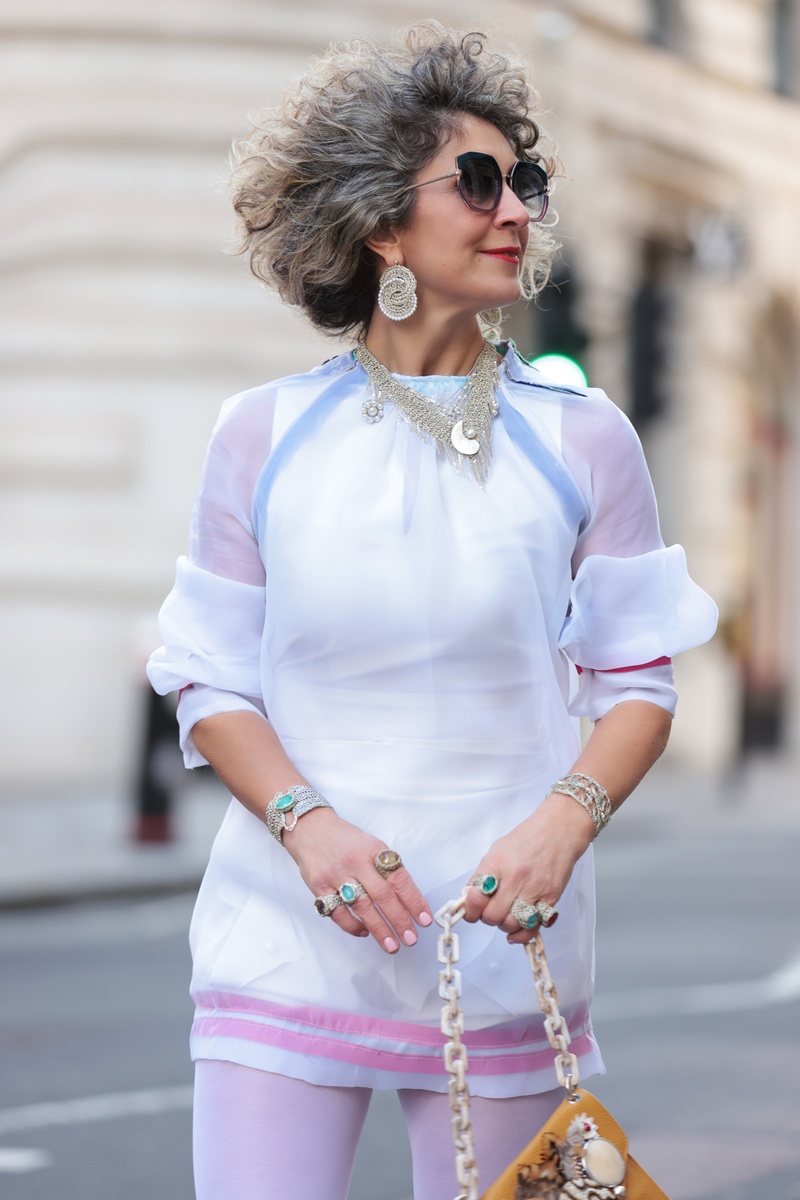 statement rings by Vasso Galati at London Fashion Week, February 2026