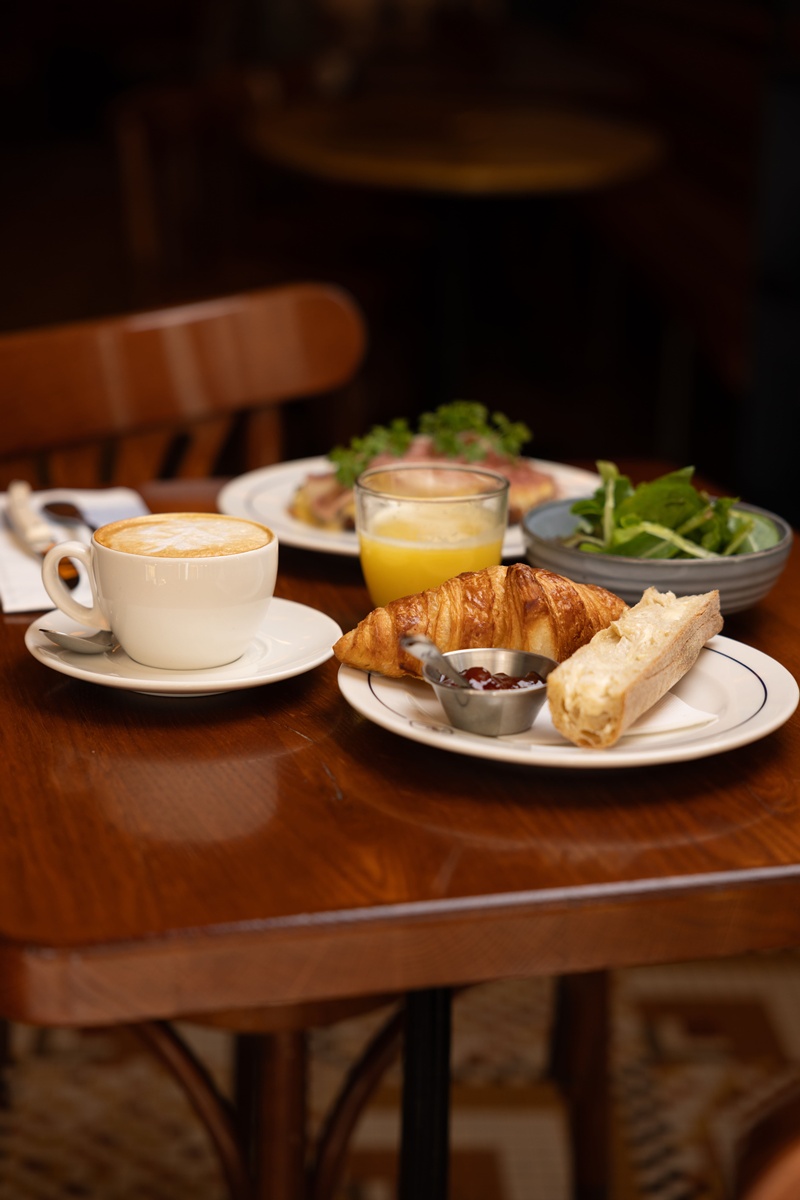 Le petit-dejeuner at Le Royal Vendome, Brasserie Chic at Place Vendome during the Paris Fashion Week 2026.