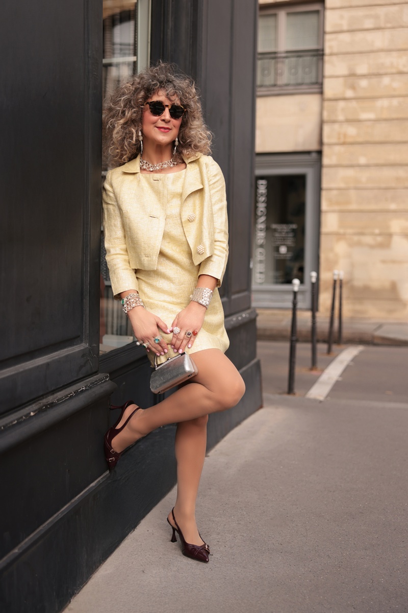 Vasso Galati Handmade Jewelry Collection 2026 at Paris Fashion Week 2026, Paris Fashion Week Street Style by Think-Feel-Discover.com.