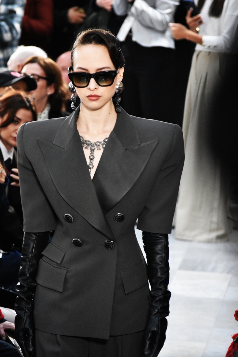 Paul Costelloe suit Autumn/Winter 2026 by William Costelloe during London Fashion Week 2026 at Walford Hilton London.